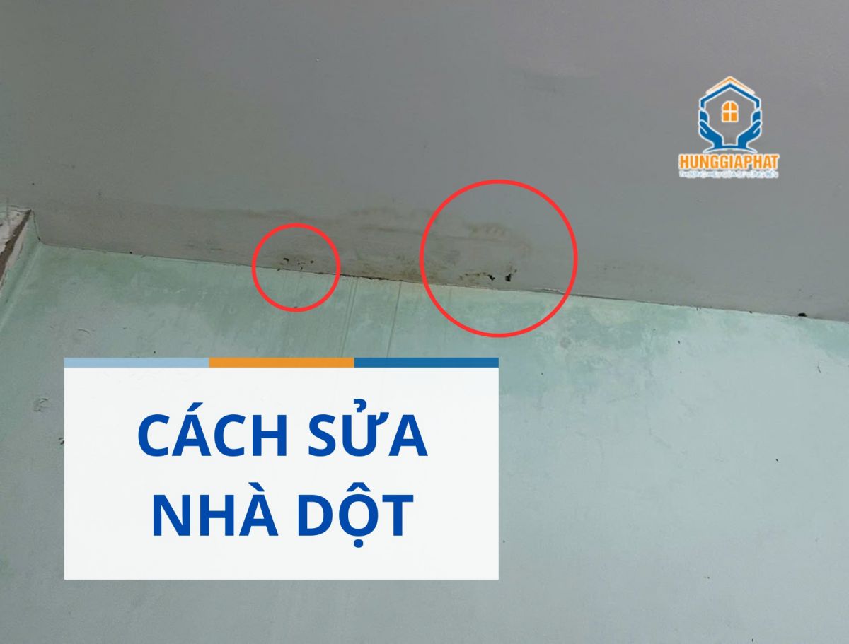 Cach sua nha dot