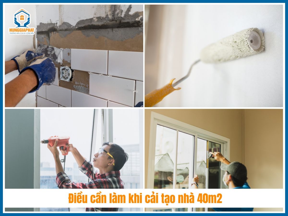 Nhung dieu can lam khi cai tao nha 40m2