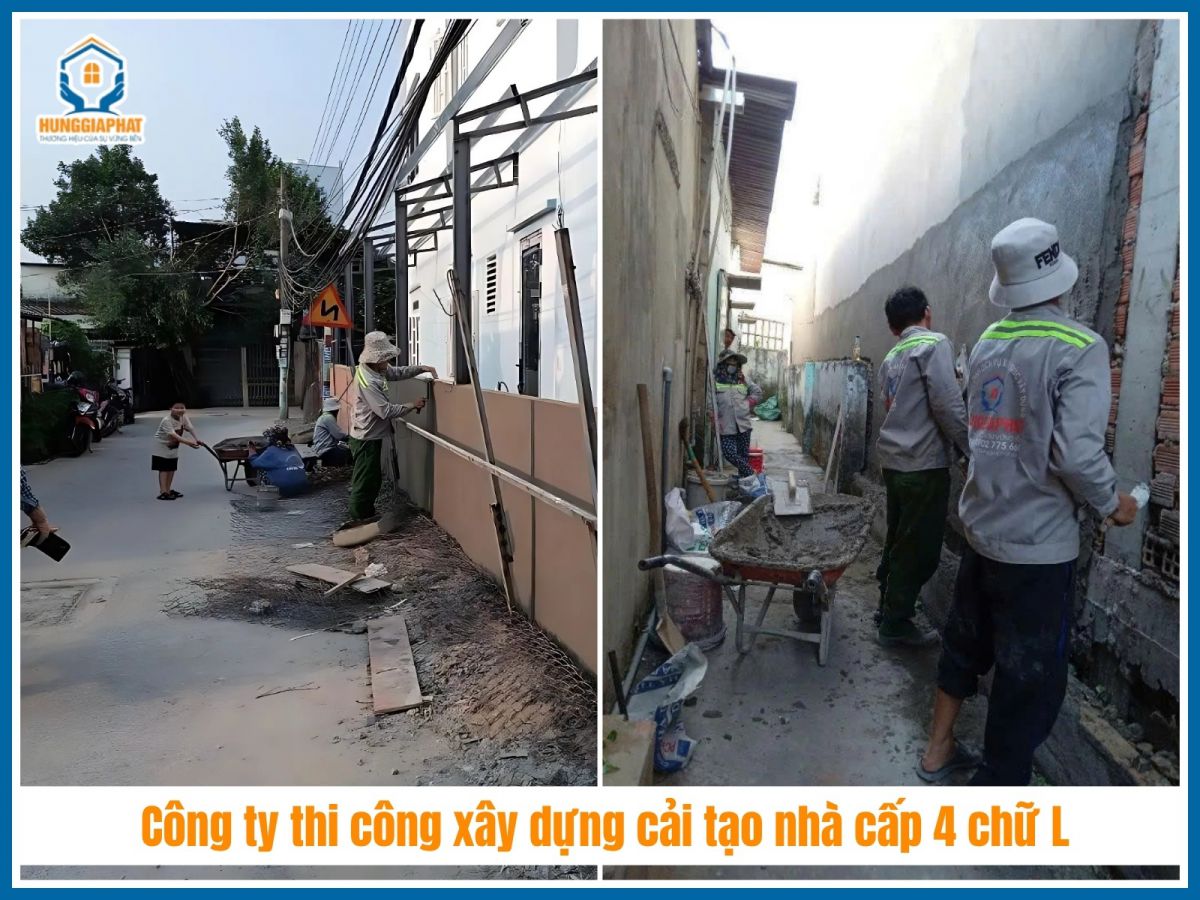 Cong ty thi cong xay dung cai tao nha cap 4 chu L uy tin chi phi re