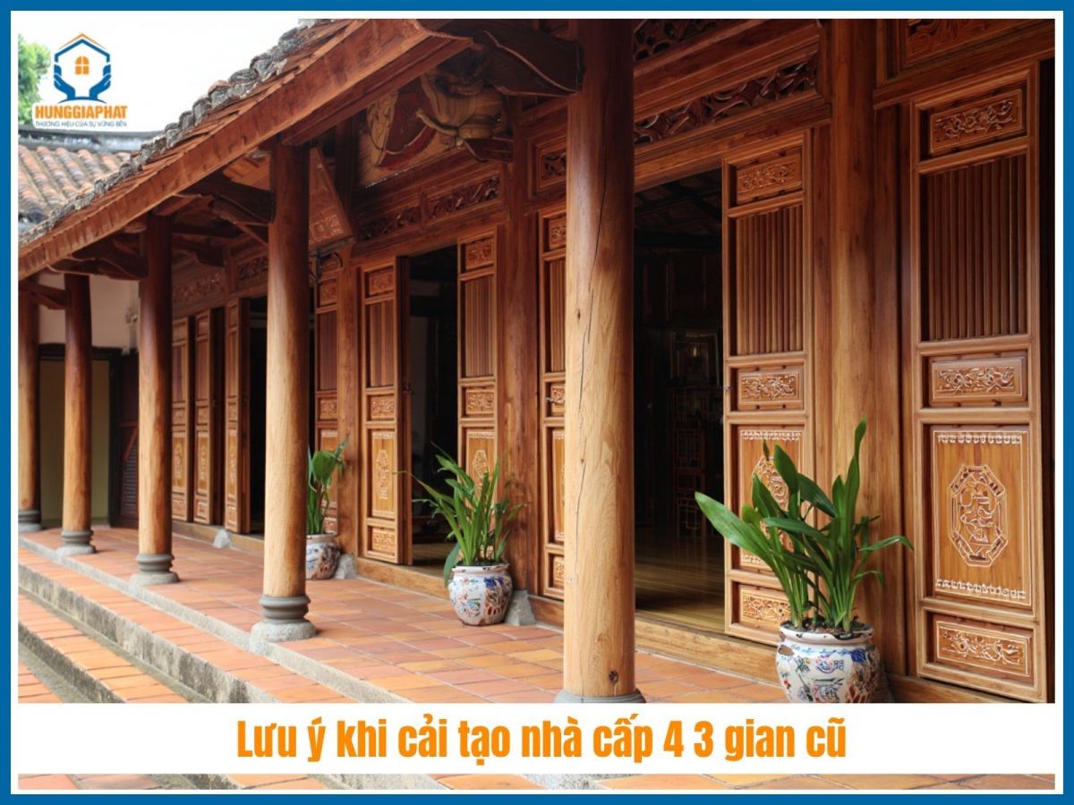 Luu y khi cai tao nha cap 4 3 gian cu