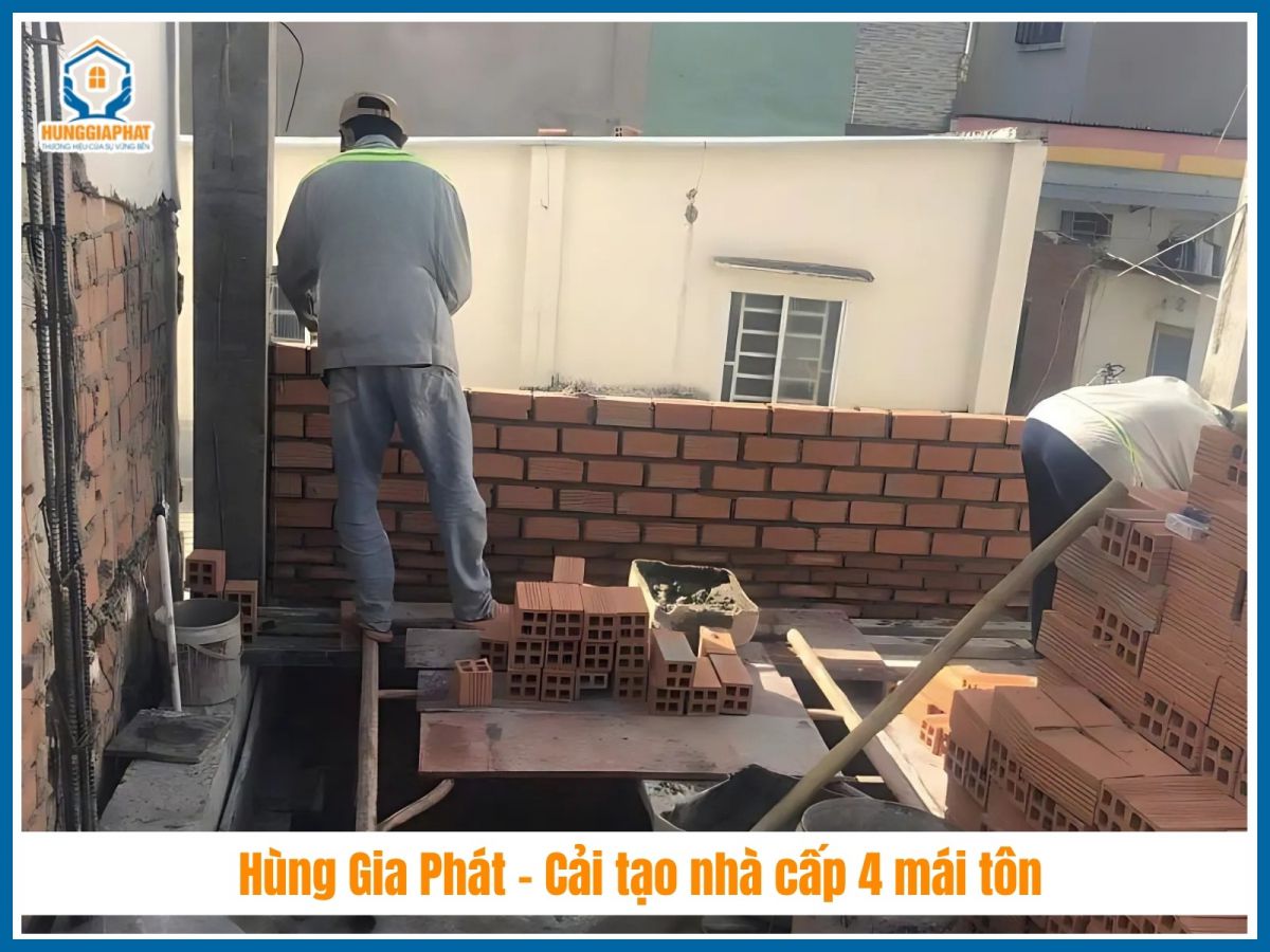 Vi sao nen chon Kien Truc Hung Gia Phat khi can cai tao nha cap 4 mai ton