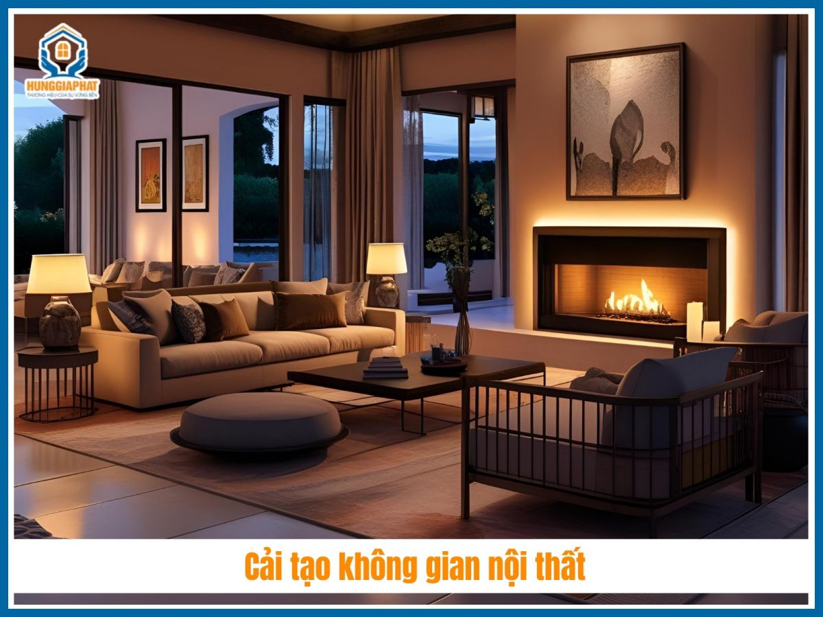 Cai tao khong gian noi that