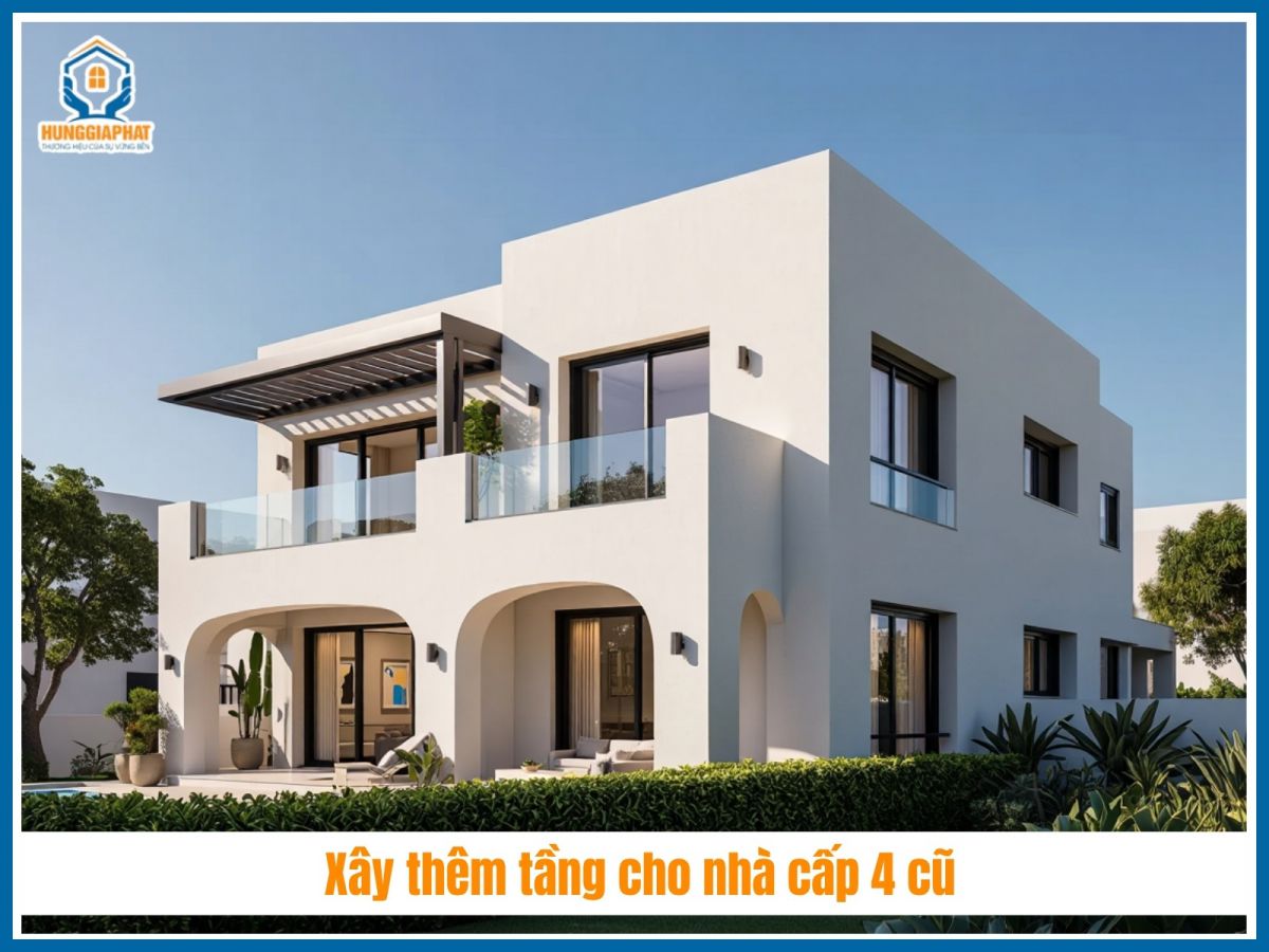 Xay them tang cho nha cap 4 cu