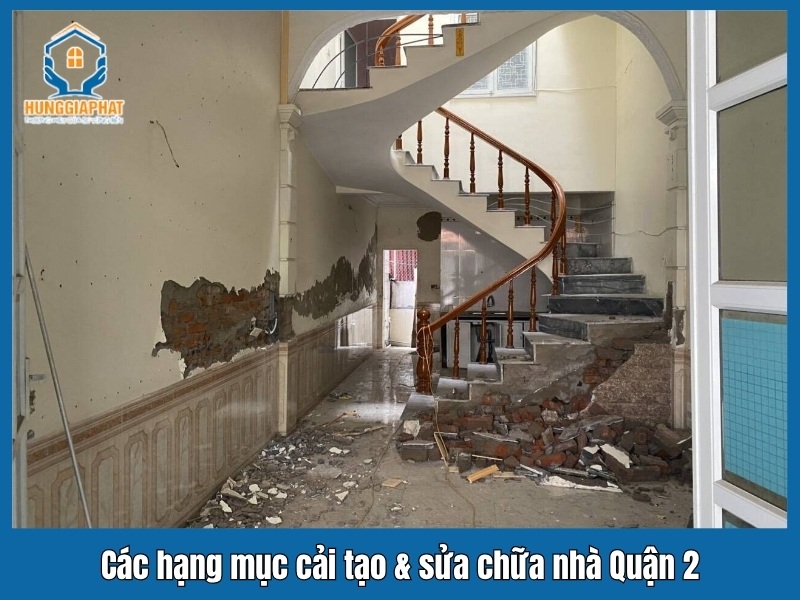 Cac hang muc cai tao va sua chua nha Quan 2