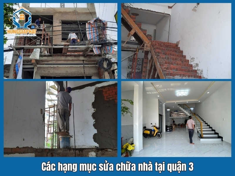 Cac hang muc sua chua nha Quan 3