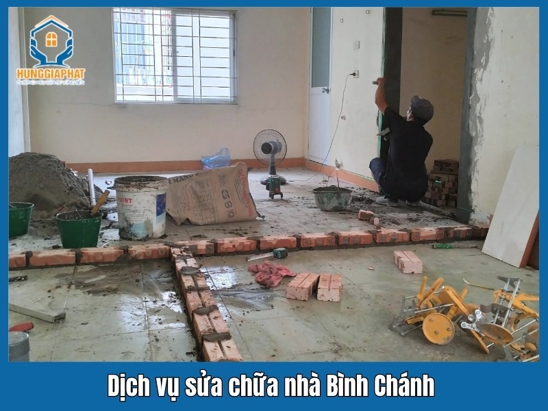 Dich vu sua chua nha Binh Chanh va nhu cau sua chua