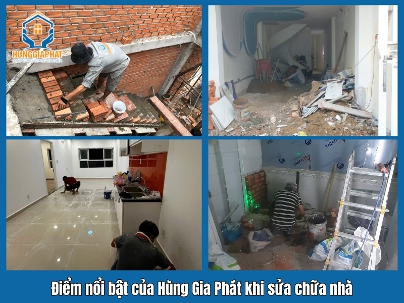 Diem noi bat cua Kien Truc Hung Gia Phat khi thi cong sua chua nha tai Binh Chanh