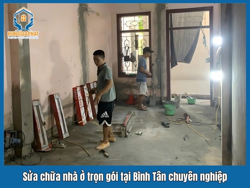 Sua chua nha o tron goi tai Binh Tan chuyen nghiep Kien Truc Hung Gia Phat