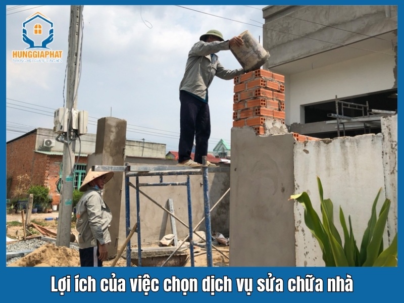 Loi ich cua viec su dung dich vu sua chua nha Binh Thanh