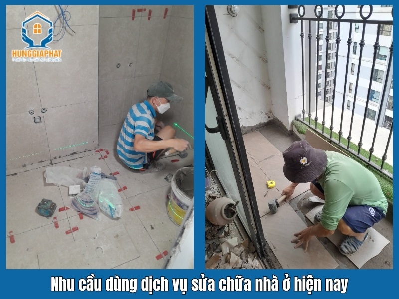 Nhu cau su dung dich vu sua chua nha o hien nay