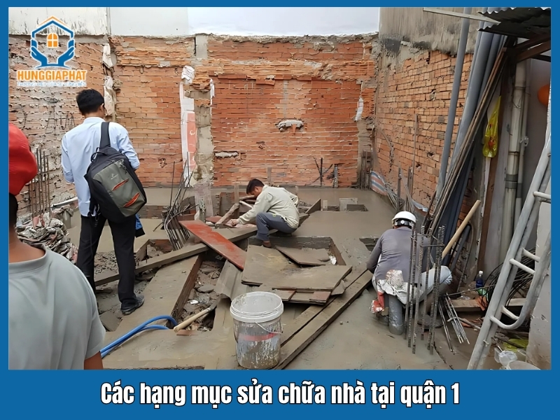 Cac hang muc sua chua nha tai quan 1