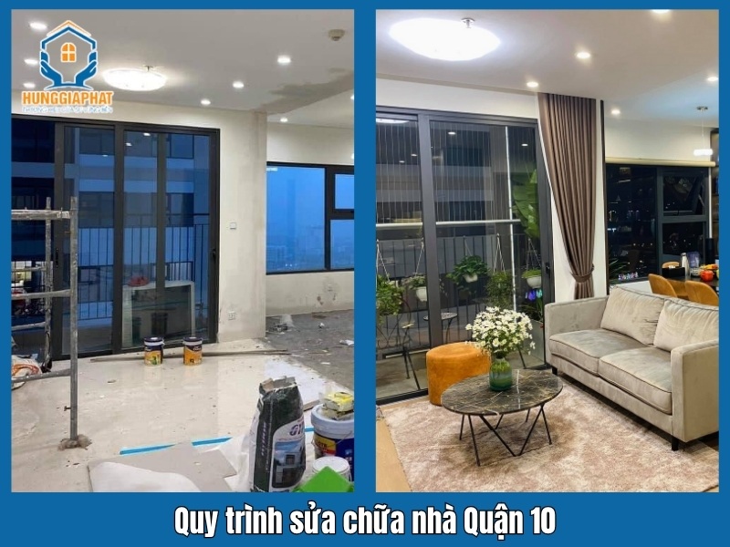 Quy trinh cai tao sua chua nha Quan 10