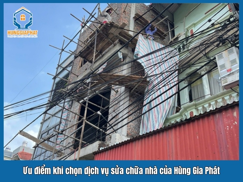 Uu diem khi su dung dich vu sua chua nha tai Kien Truc Hung Gia Phat