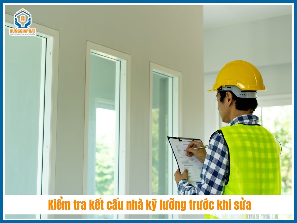 Kiem tra ket cau nha ky luong truoc khi sua