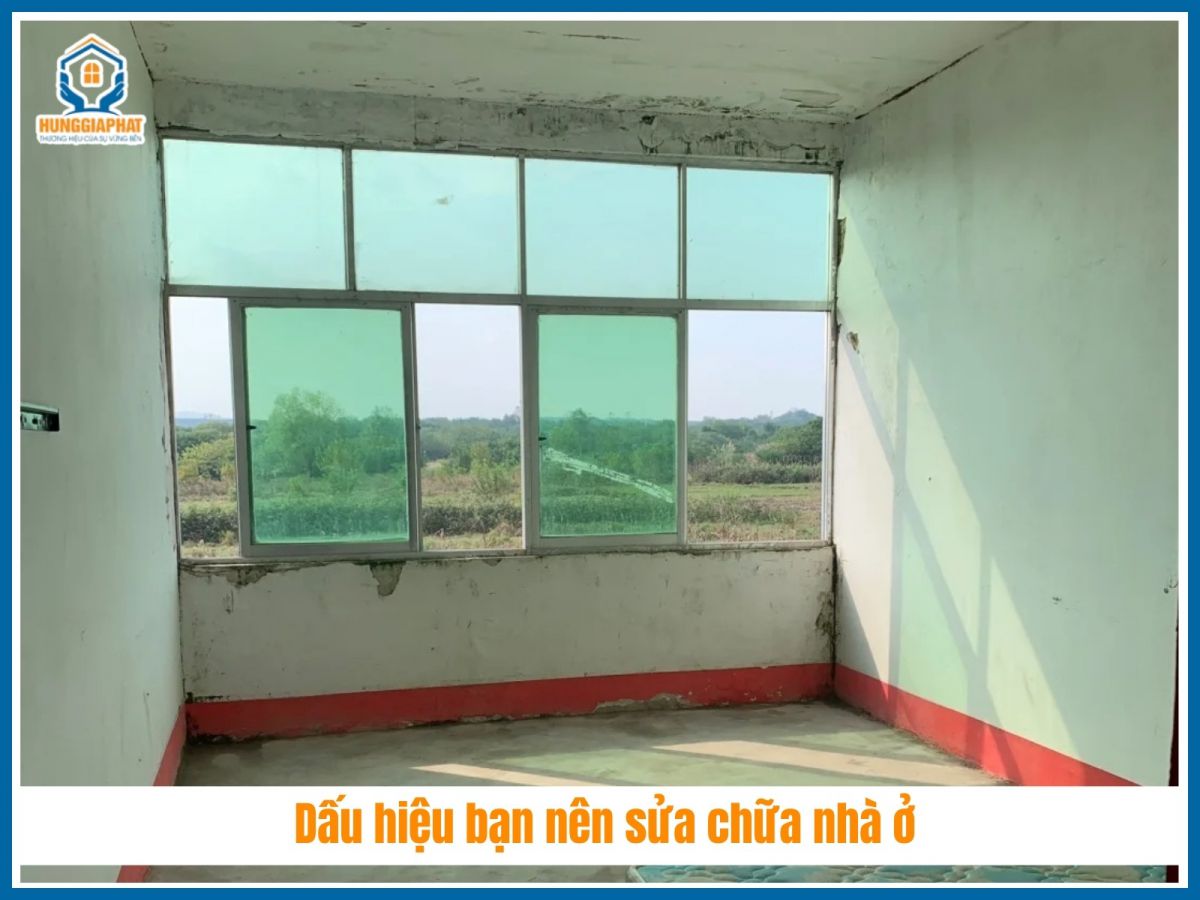 Dau hieu ban nen sua chua nha o
