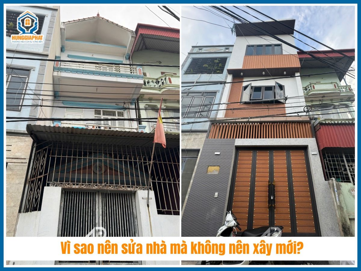 Vi sao nen sua nha ma khong nen xay moi