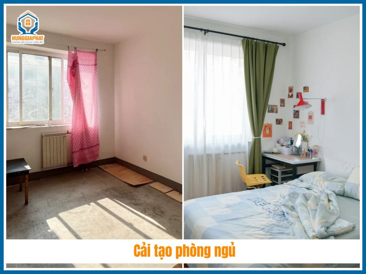 Cải tạo phòng ngủ