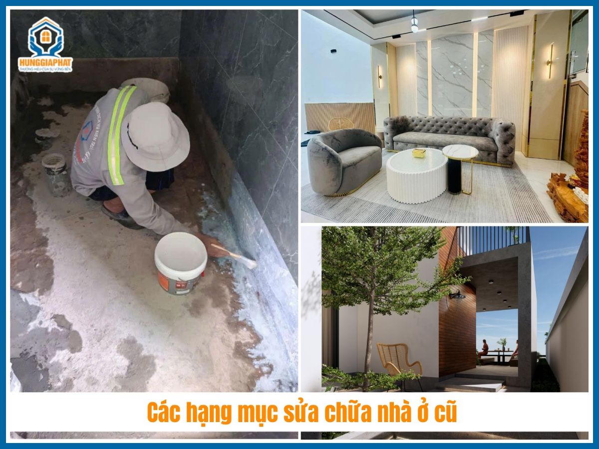 Cac hang muc sua chua nang cap nha o cu tai Nha Be