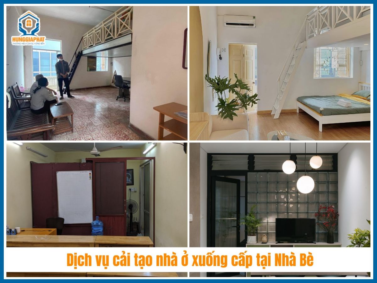 Cam ket khi chon dich vu cai tao nha o xuong cap tai Nha Be cua Hung Gia Phat
