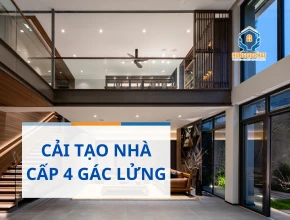 Cải tạo nhà cấp 4 gác lửng