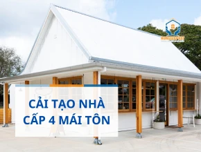 Cải tạo nhà cấp 4 mái tôn
