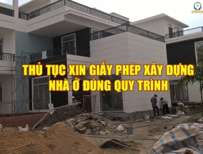Thủ tục xin giấy phép sửa chữa nhà ở CHUẨN