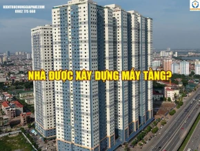 Nhà được xây mấy tầng?