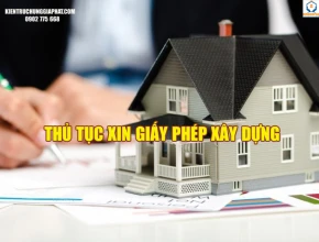 Thủ tục xin giấy phép xây dựng 