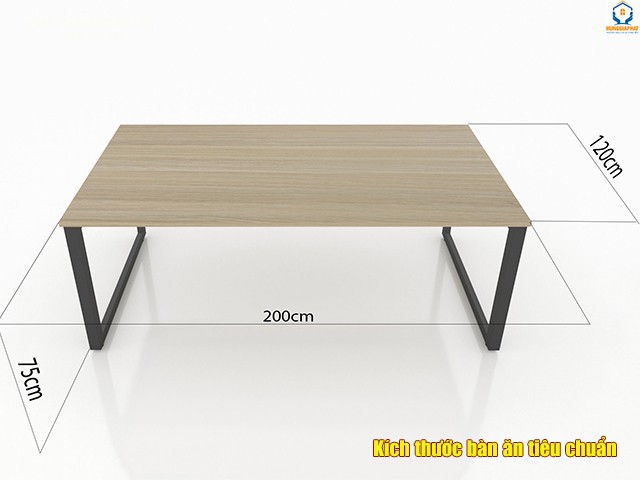 Kích thước bàn ăn tiêu chuẩn