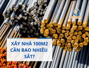 Xây Nhà 100m2 Cần Bao Nhiêu Sắt?