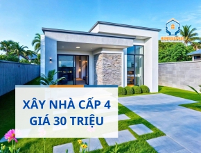 Xây Nhà Cấp 4 Giá 30 Triệu