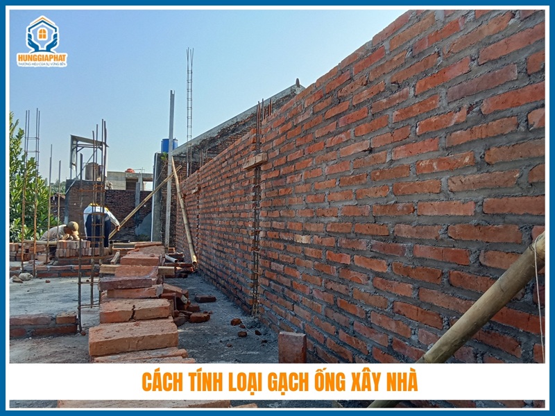 Cách tính loại gạch ống xây nhà