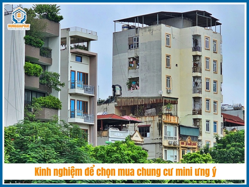 Kinh nghiệm để chọn mua chung cư mini ưng ý