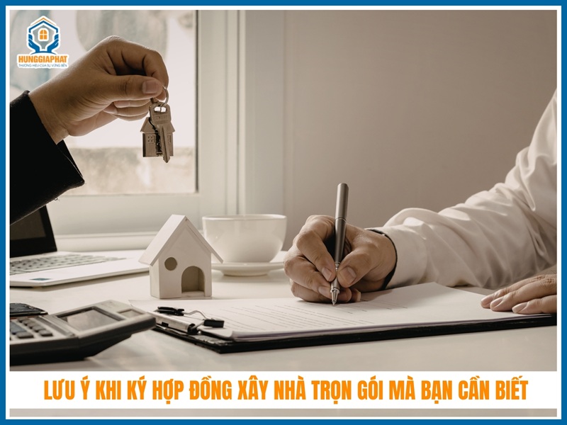 lưu ý khi ký hợp đồng xây nhà trọn gói mà bạn cần biết