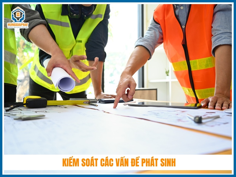 Kiểm soát các vấn đề phát sinh