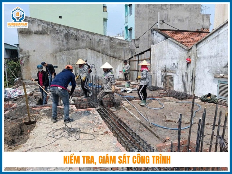 Kiểm tra, giám sát công trình