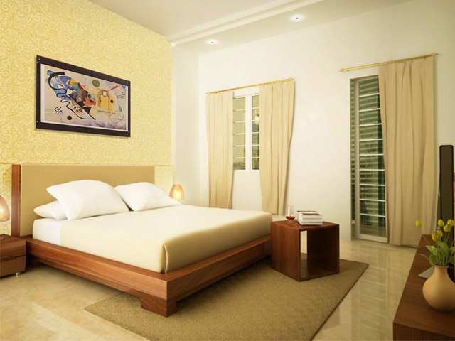 Những chú ý cần thiết khi trang trí và sắp xếp phòng ngủ