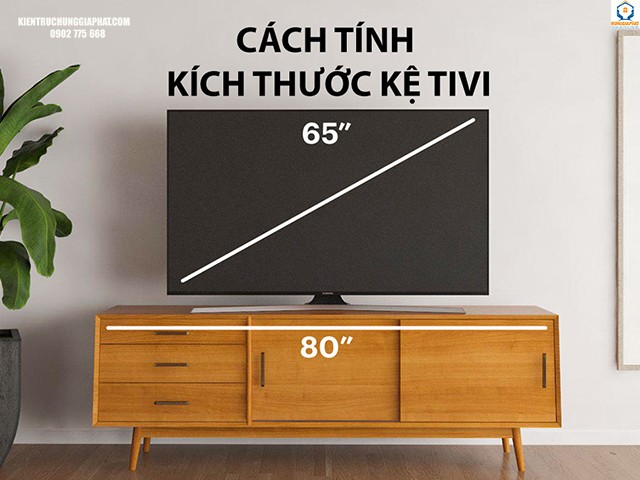 Lựa chọn kệ tivi
