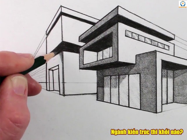 Ngành kiến trúc thi khối nào?