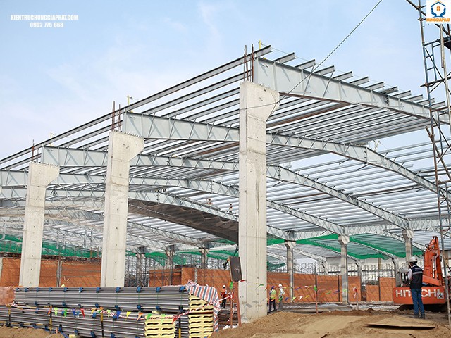 tiêu chuẩn về móng nhà xưởng