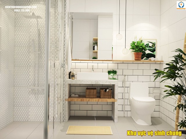 Khu vực vệ sinh chung