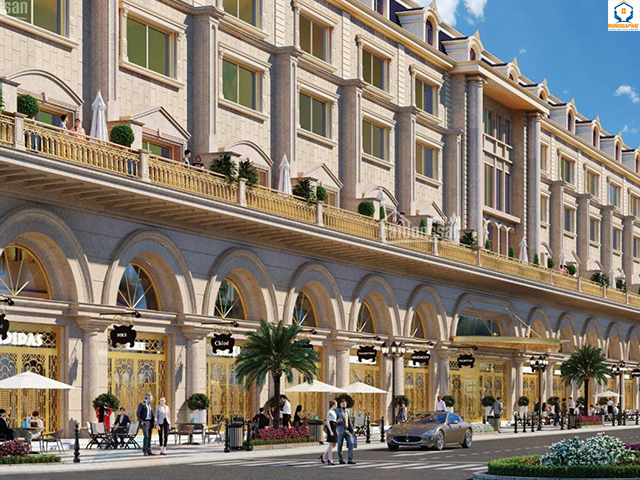 Vị trí thiết kế của shophouse