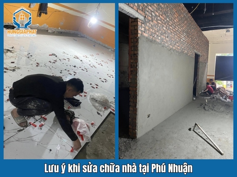 Mot so luu y khi sua chua nha can biet