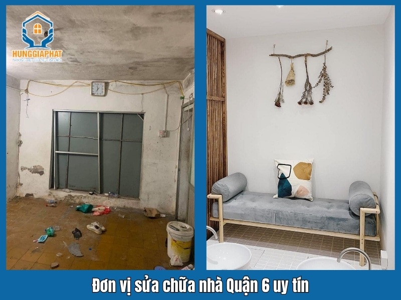 Don vi sua chua nha Quan 6 uy tin Kien Truc Hung Gia Phat